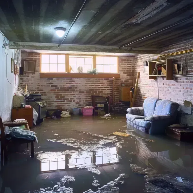 Flooded Basement Cleanup in Chouteau, OK